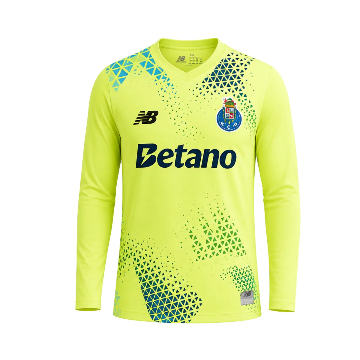 FC Porto Equipamento Guarda-redes 26/27 - Manga Longa - Amarelo Fluorescente