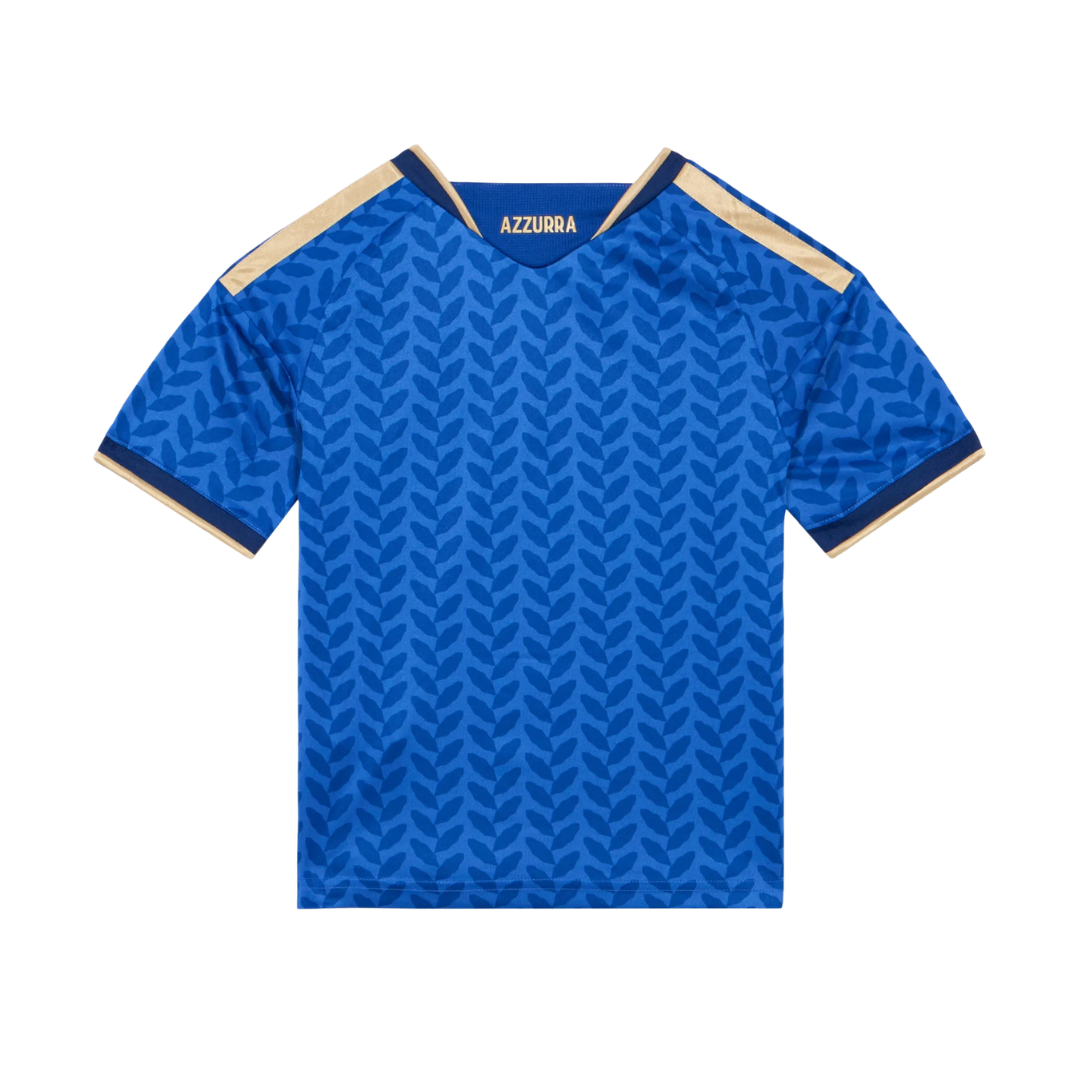 Itália Home Jersey Criança - Mundial 26/27