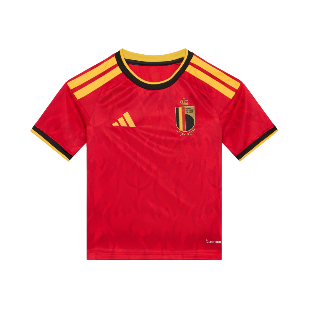 Bélgica Home Jersey Criança - Mundial 26/27