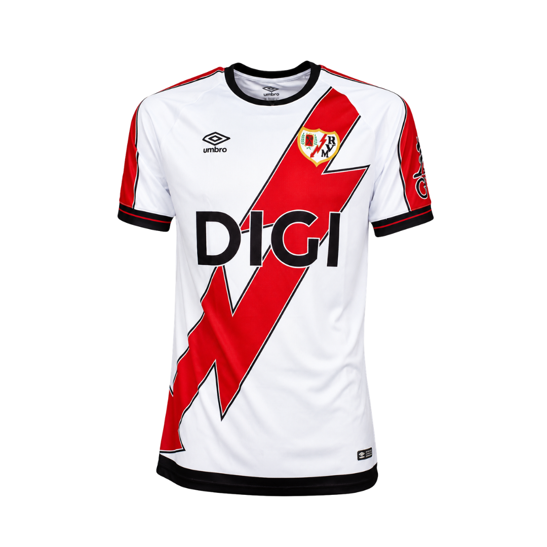 Rayo Vallecano Home Jersey - La Liga 25/26