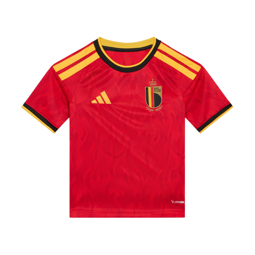 Bélgica Home Jersey Criança - Mundial 26/27