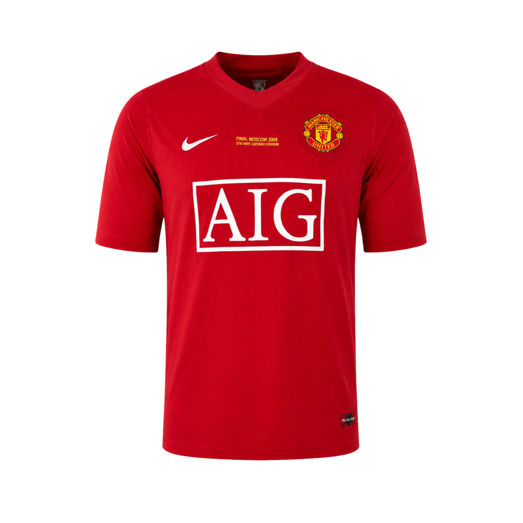 Manchester United Home Jersey - Final Champions League 07/08