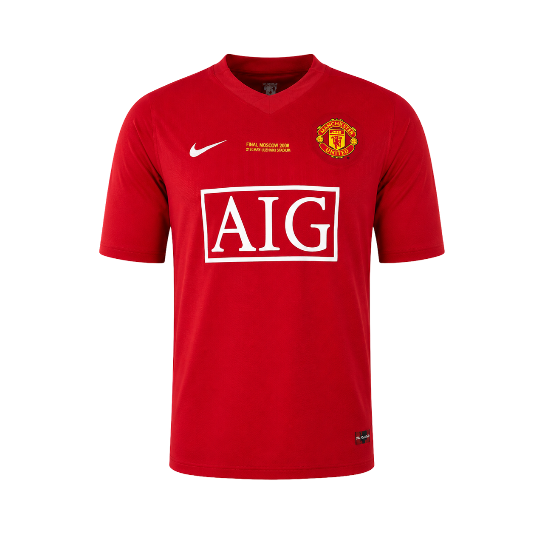 Manchester United Home Jersey - Final Champions League 07/08