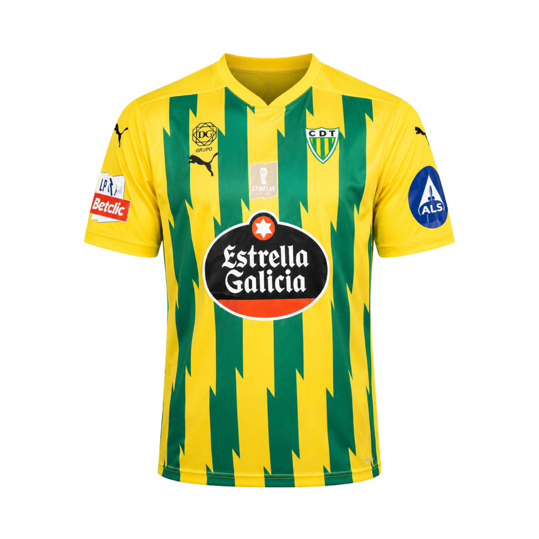 CD Tondela Home Jersey - Primeira Liga 25/26