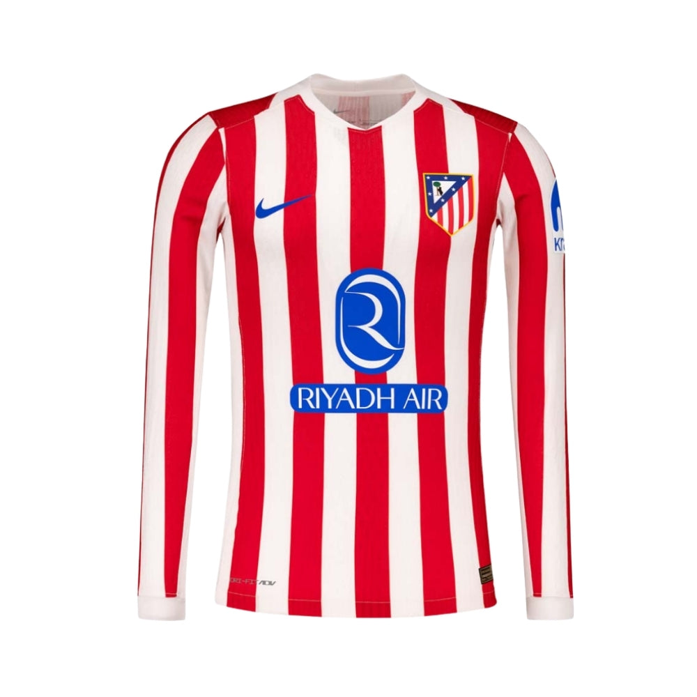 Atlético Madrid Camisola Principal - 25/26 - Manga Comprida - fotografia original 1