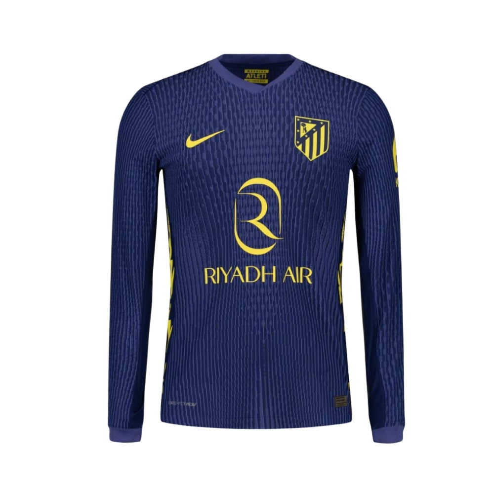 Atlético Madrid Camisola Secundária - 25/26 - Manga Comprida - fotografia original 1