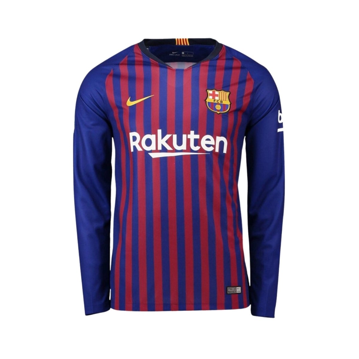 FC Barcelona Camisola Principal - 17/18 - Manga Comprida - fotografia original 1