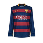 FC Barcelona Camisola Principal - 15/16 - Manga Comprida - fotografia original 1