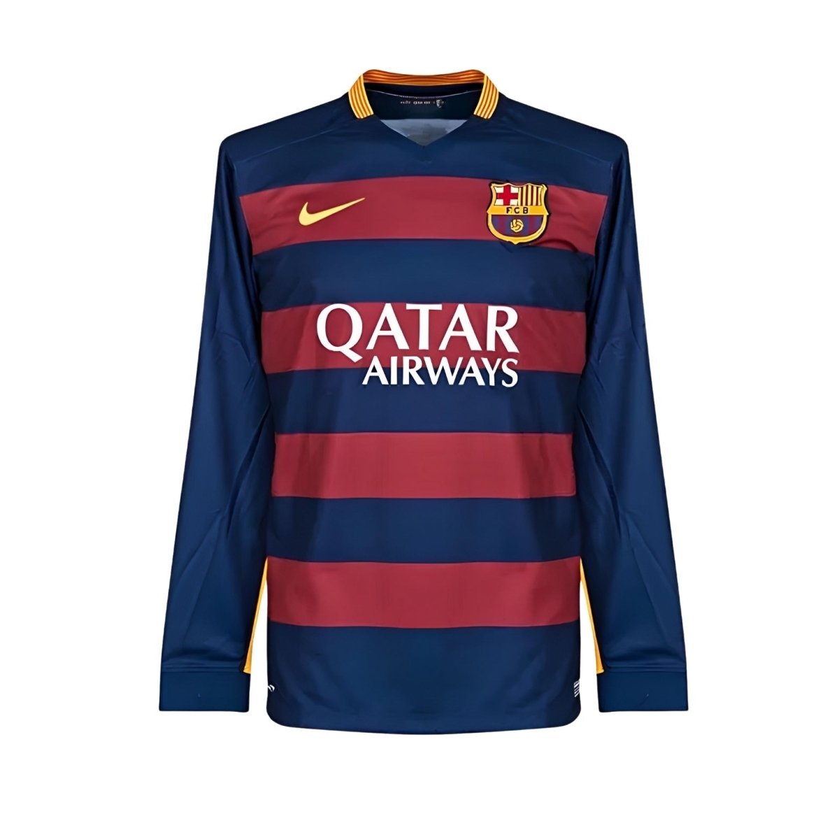 FC Barcelona Camisola Principal - 15/16 - Manga Comprida - fotografia original 1