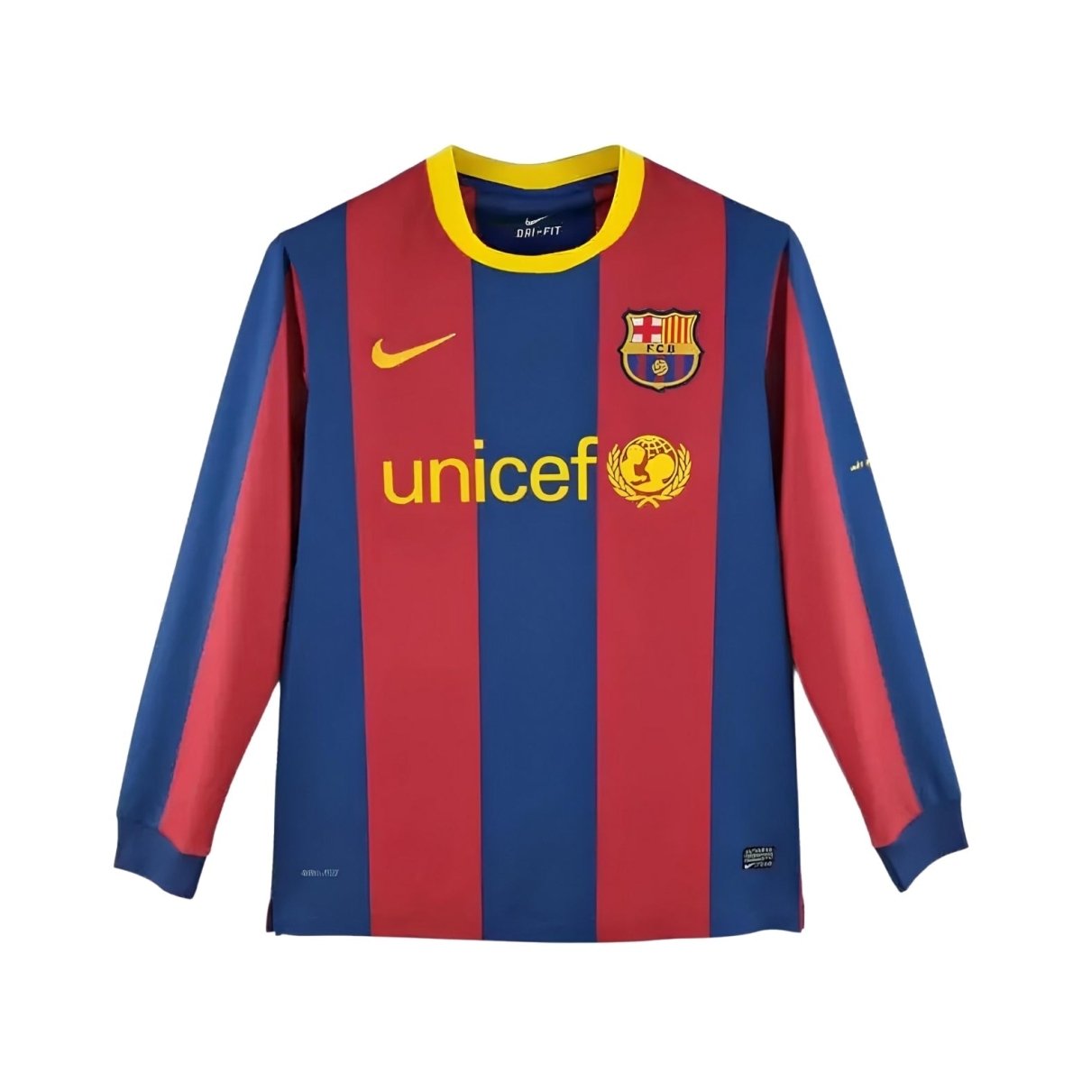 FC Barcelona Camisola Principal - 10/11 - Manga Comprida - fotografia original 1