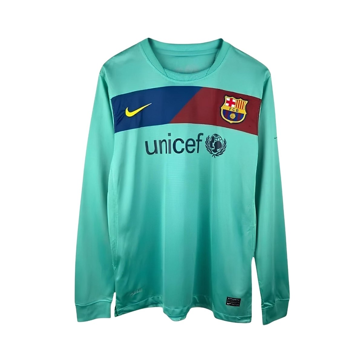 FC Barcelona Camisola Secundária - 10/11 - Manga Comprida - fotografia original 1