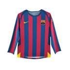FC Barcelona Camisola Principal - 05/06 - Manga Comprida - fotografia original 1