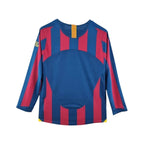 FC Barcelona Camisola Principal - 05/06 - Manga Comprida - fotografia original 2