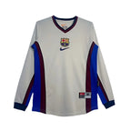 FC Barcelona Camisola Secundária - 98/99 - Manga Comprida - fotografia original 1