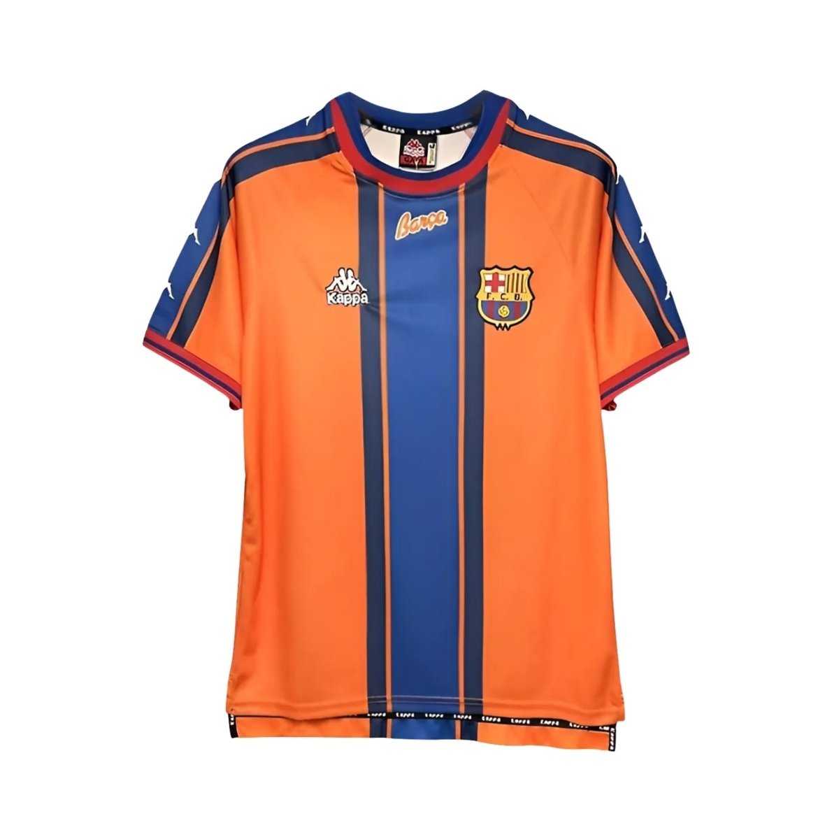 FC Barcelona Camisola Terceira - 95/96 - fotografia original 1