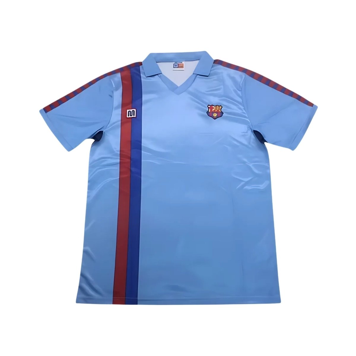 FC Barcelona Camisola Secundária - 85/86 - fotografia original 1