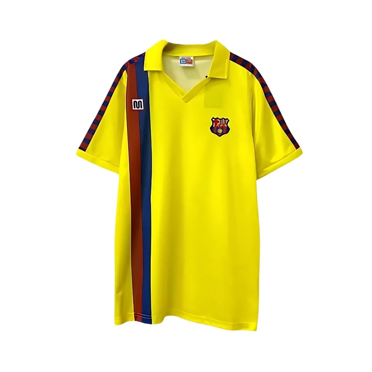 FC Barcelona Camisola Secundária - 82/83 - fotografia original 1