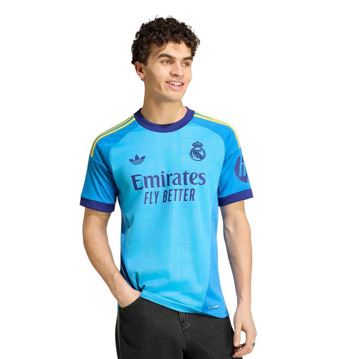 Real Madrid Camisola Guarda-Redes Azul - 26/27 - fotografia original 2