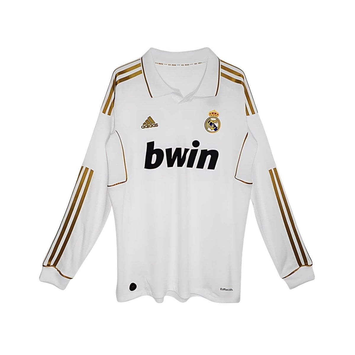 Real Madrid Camisola Principal - 11/12 - Manga Comprida - fotografia original 1