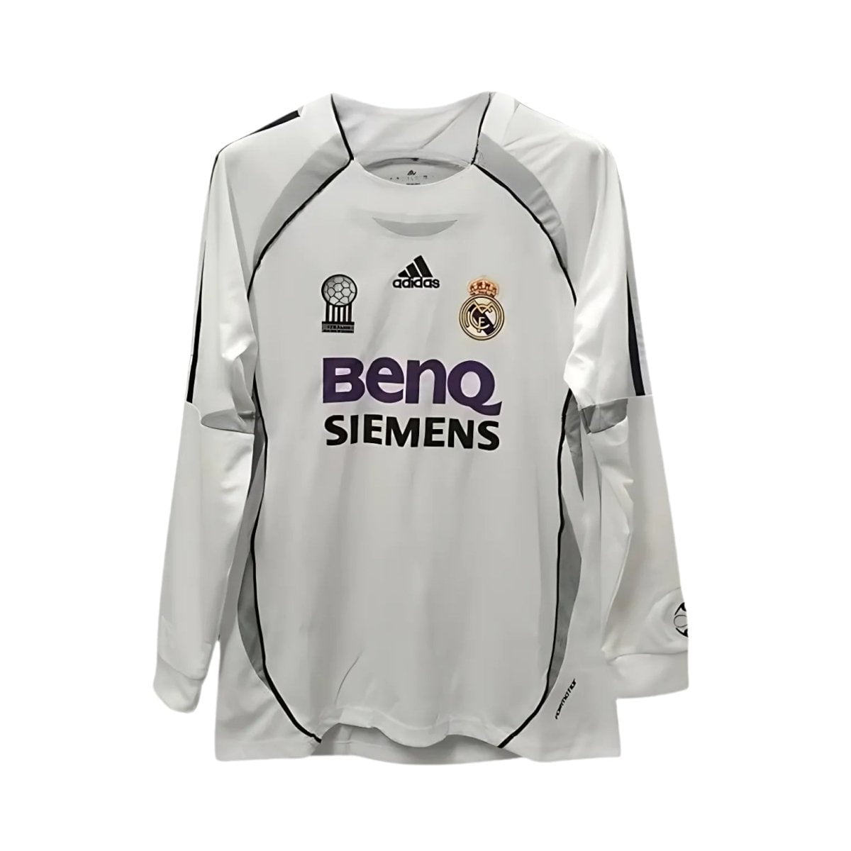 Real Madrid Camisola Principal - 06/07 - Manga Comprida - fotografia original 1