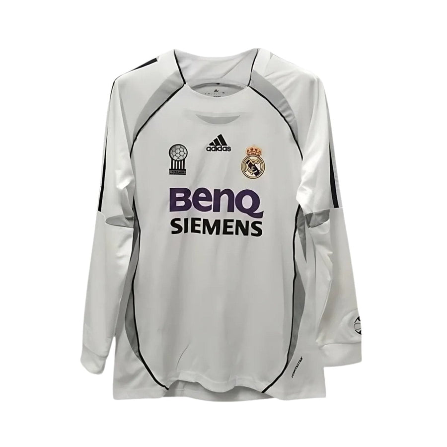 Real Madrid Camisola Principal - 06/07 - Manga Comprida