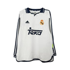 Real Madrid Camisola Principal - 00/01 - Manga Comprida - fotografia original 1