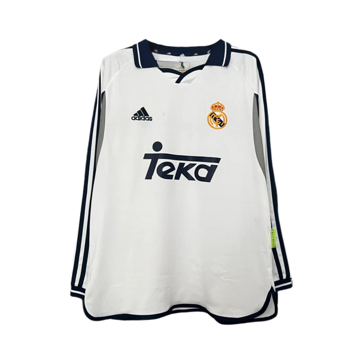 Real Madrid Camisola Principal - 00/01 - Manga Comprida - fotografia original 1