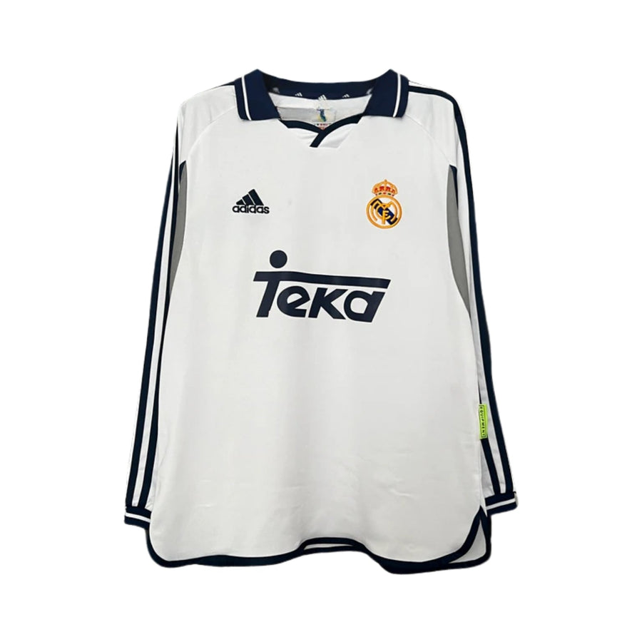 Real Madrid Camisola Principal - 00/01 - Manga Comprida