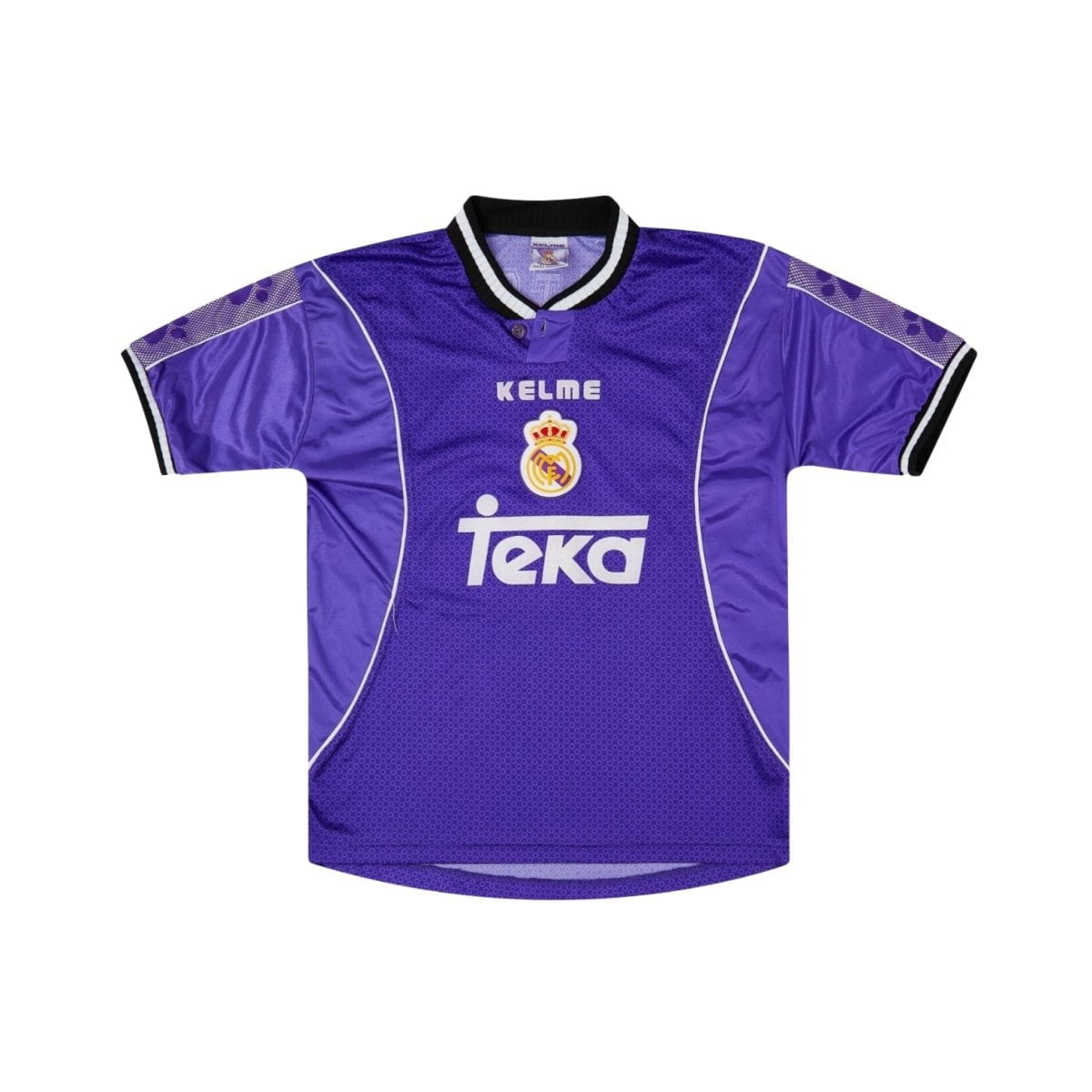 Real Madrid Camisola Secundária - 97/98 - fotografia original 1