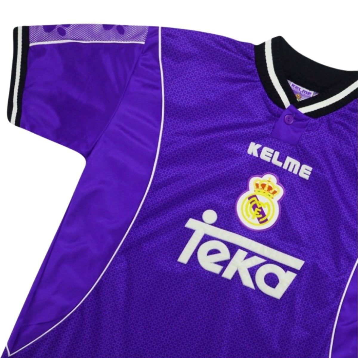 Real Madrid Camisola Secundária - 97/98 - fotografia original 3