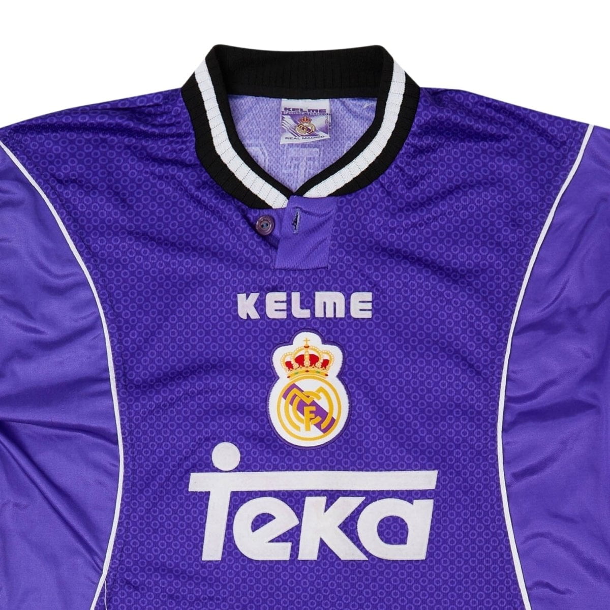 Real Madrid Camisola Secundária - 97/98 - fotografia original 4