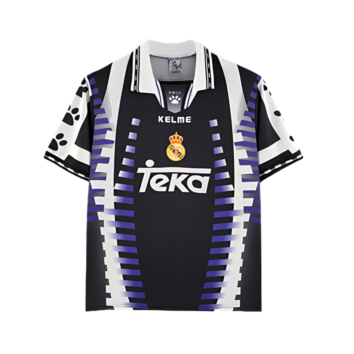 Real Madrid Camisola Terceira - 97/98 - fotografia original 1