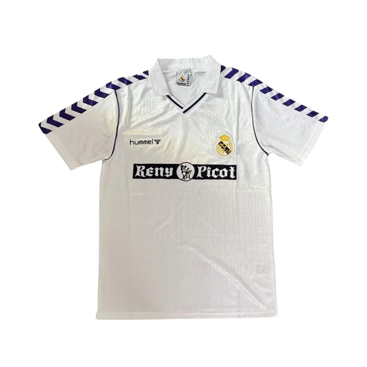 Real Madrid Camisola Principal - 89/90 - fotografia original 1