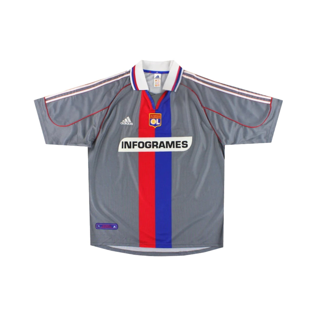 Olympique Lyonnais Camisola Alternativa - 00/01 - fotografia 1