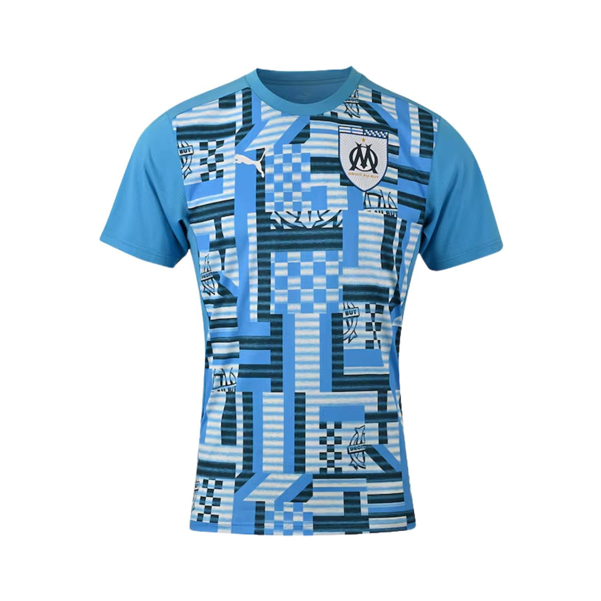 Olympique Marseille Camisola Pré-Jogo - 24/25 - fotografia 1