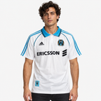 Olympique Marseille Camisola Principal - 98/99 - modelo editorial 90 Minutos