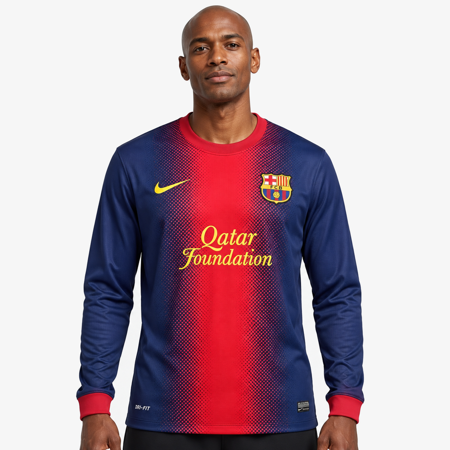 FC Barcelona Camisola Principal - 12/13 - Manga Comprida