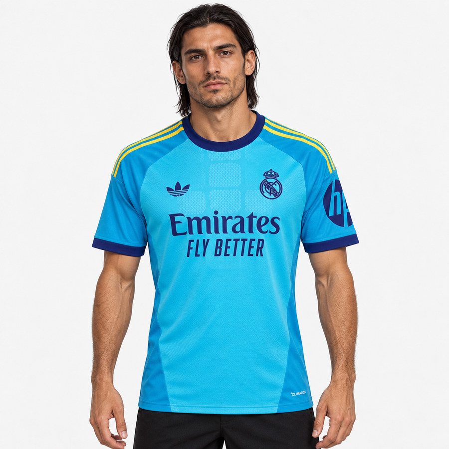 Real Madrid Camisola Guarda-Redes Azul - 26/27