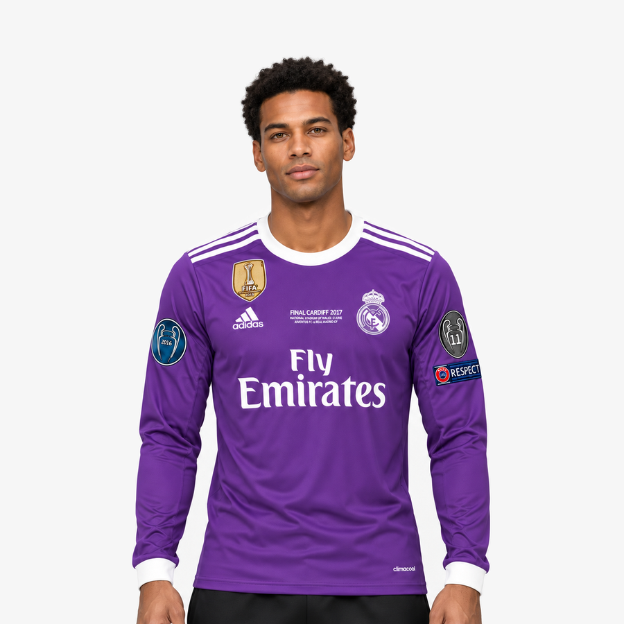 Real Madrid Camisola Secundária - 16/17 - Manga Comprida