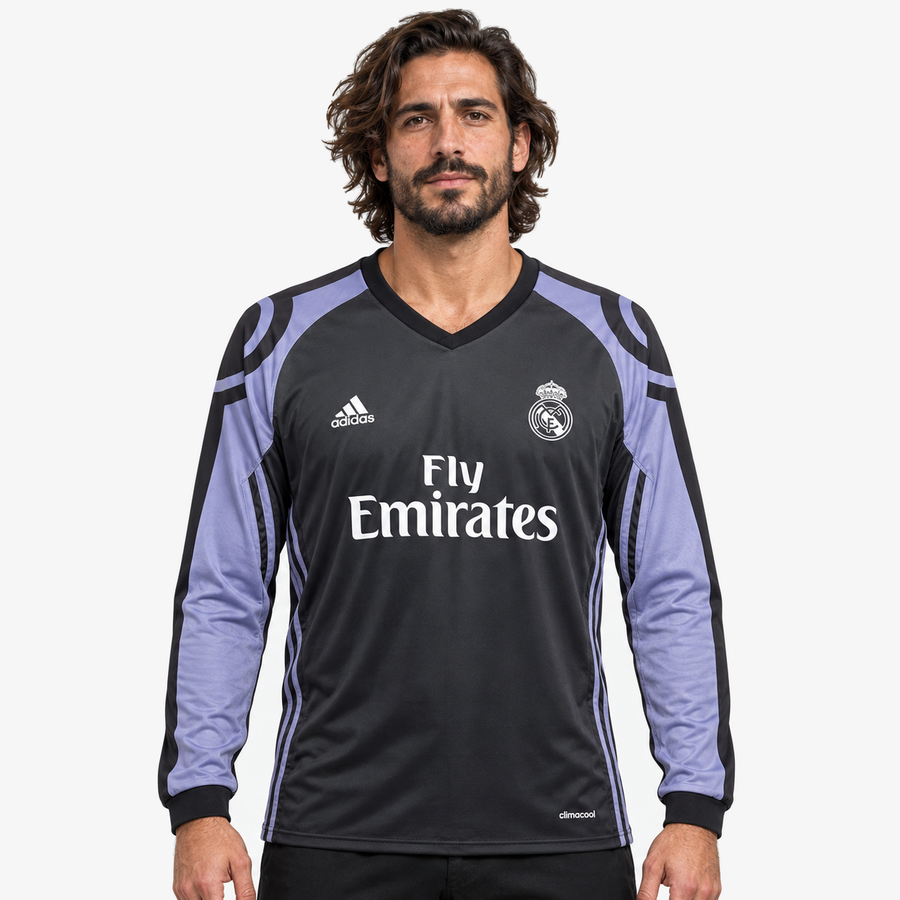 Real Madrid Camisola Terceira - 16/17 - Manga Comprida