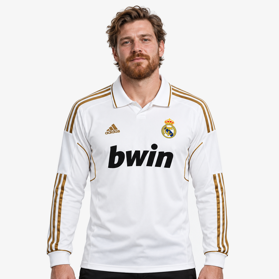 Real Madrid Camisola Principal - 11/12 - Manga Comprida