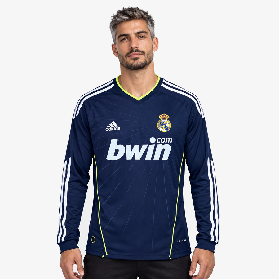Real Madrid Camisola Secundária - 10/11 - Manga Comprida