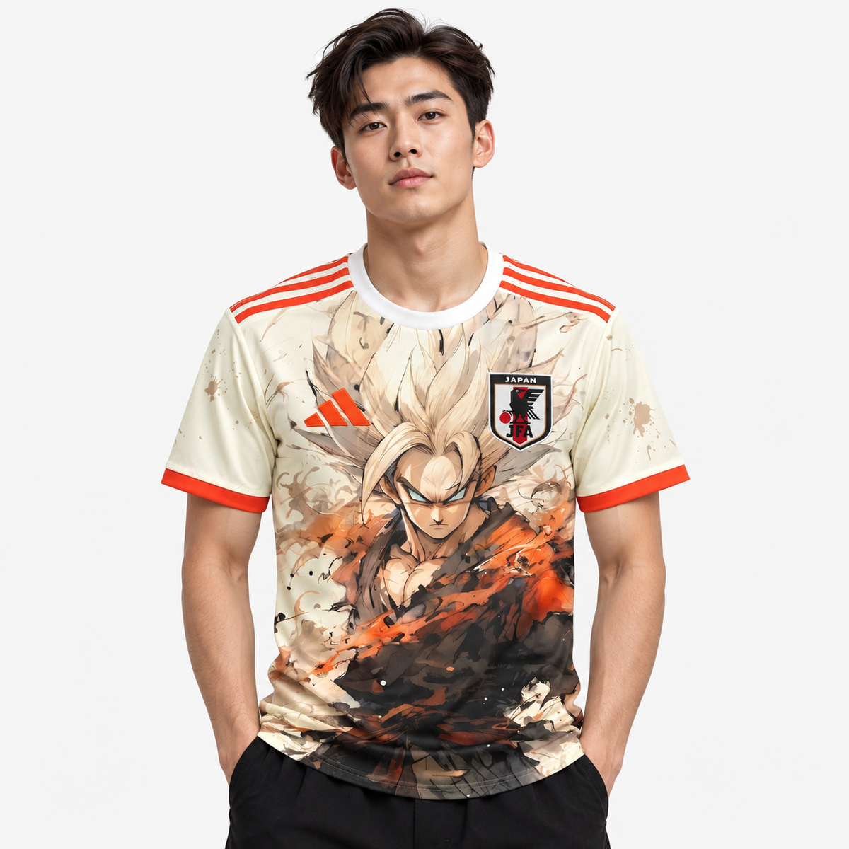 Japão Camisola Edição Especial Anime - 25/26 - hero com modelo distinto