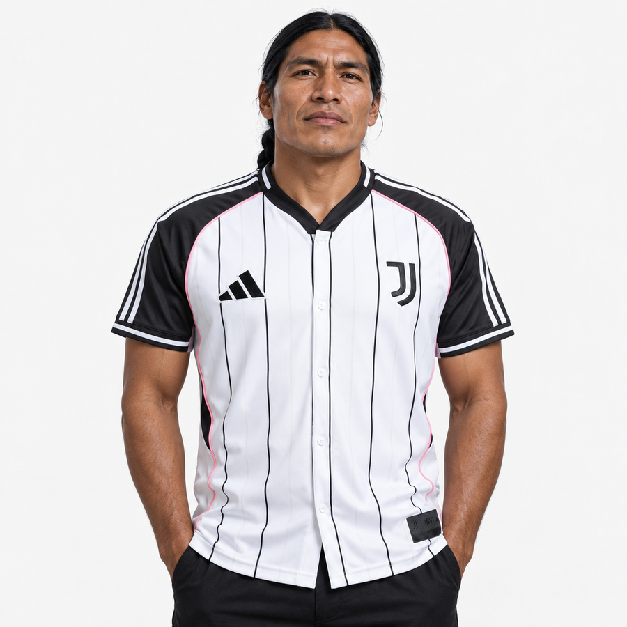 Juventus Camisola Edição Especial Branca e Preta - 25/26