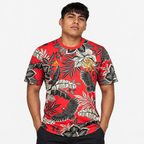 Flamengo Camisola Edição Especial Floral - 24/25 - hero com modelo distinto