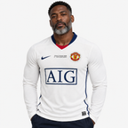 Manchester United Camisola Alternativa Final Liga dos Campeões - 08/09 - Manga Comprida - hero com modelo distinto