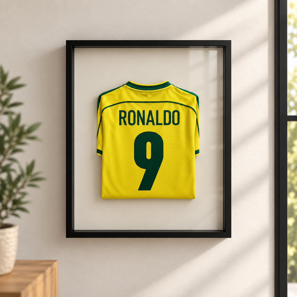 Quadro Ronaldo R9 #9 — Brasil 1998