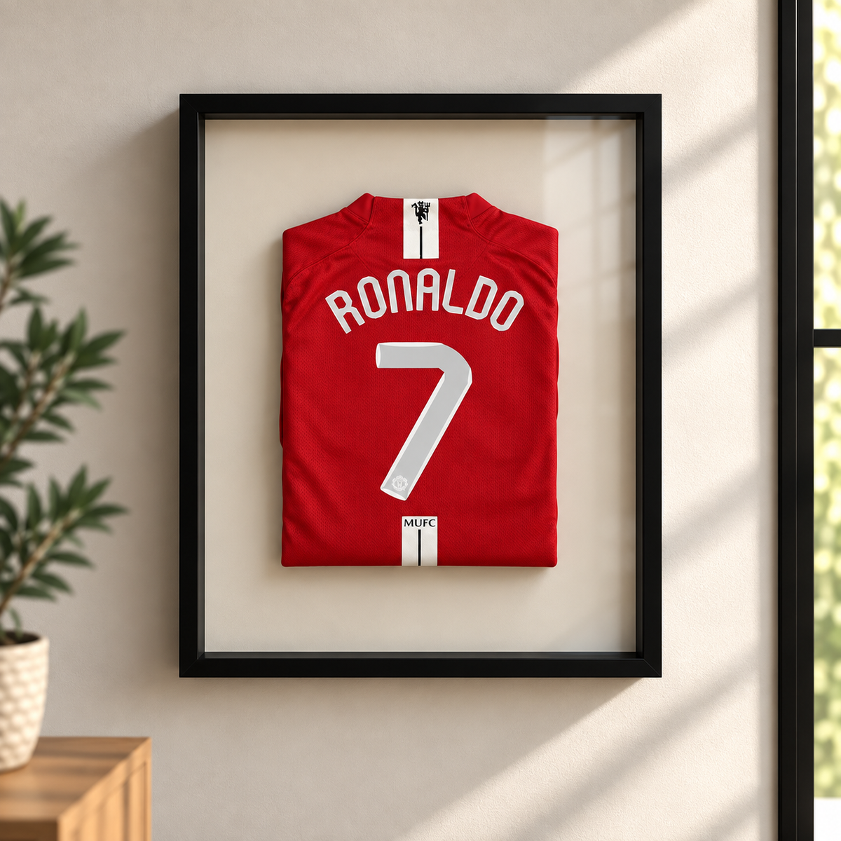Quadro Cristiano Ronaldo #7 — Manchester United 2007/08