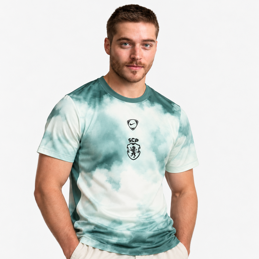 Sporting Camisola Pré-Jogo Verde - 26/27