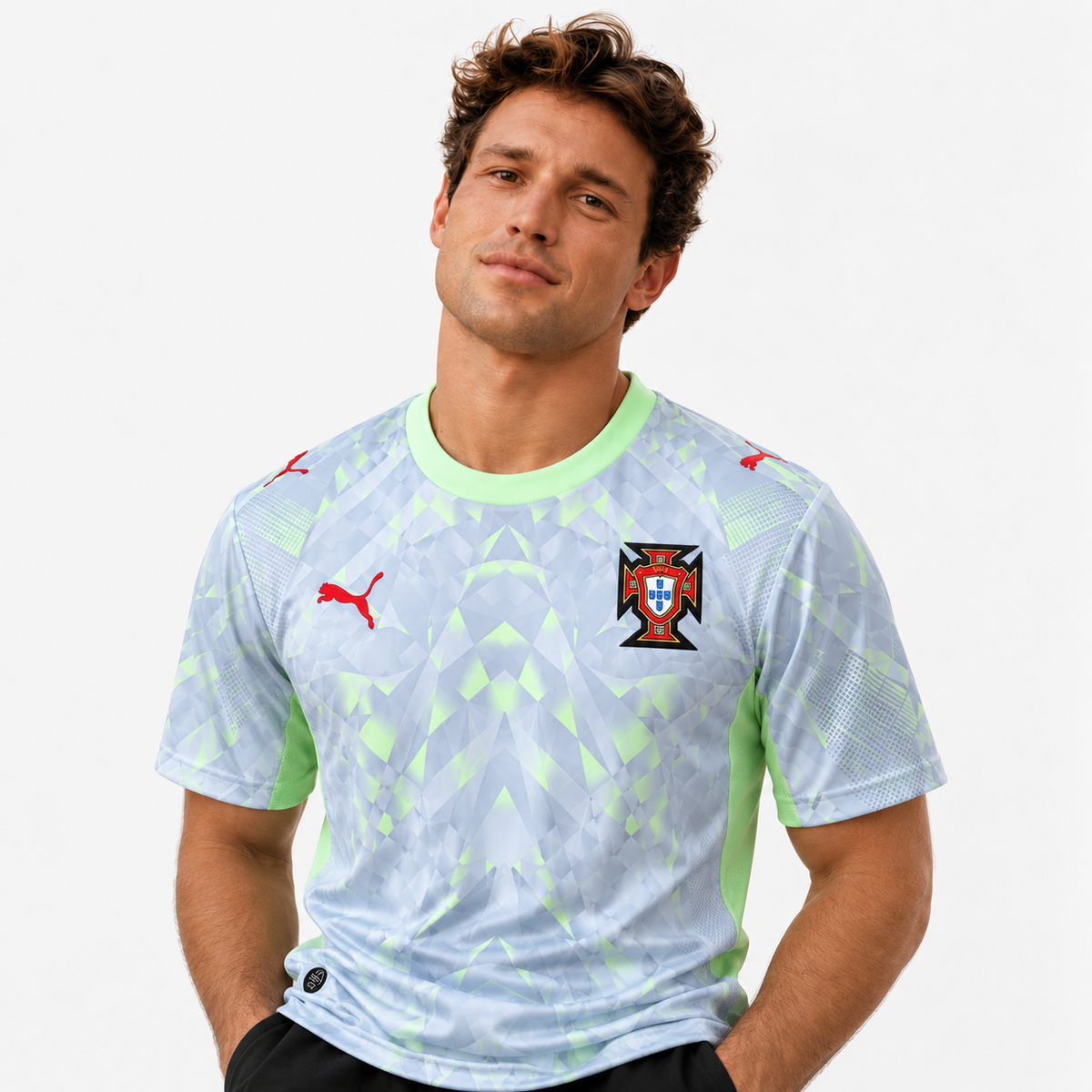 Portugal Equipamento Guarda-redes Branco - Mundial 2026
